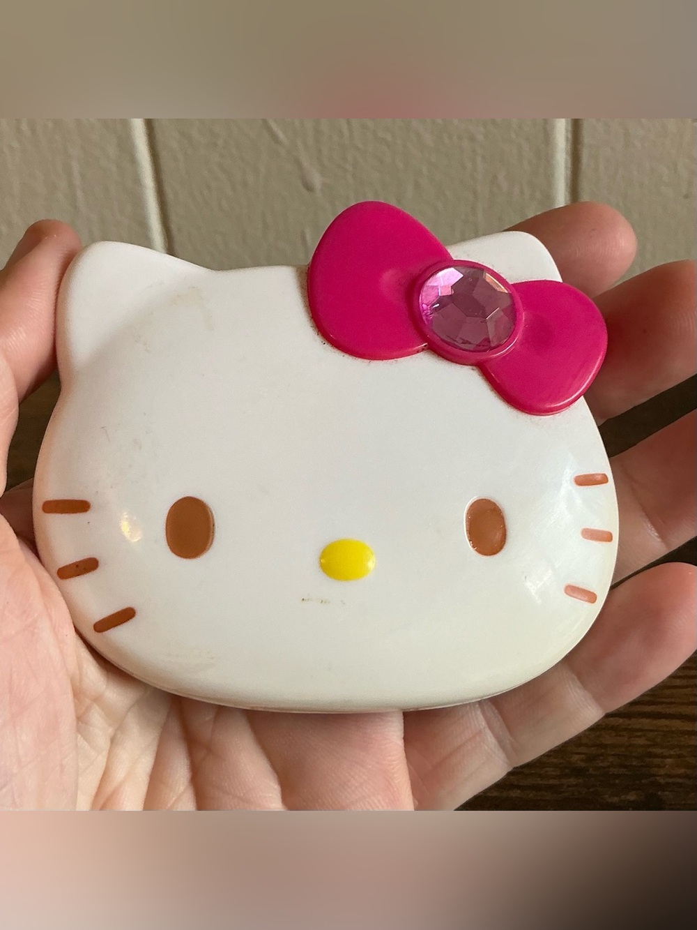 A Rare HTF Vintage Sanrio 2008 Hello Kitty Multicolor Compact Mirror